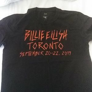 Billie Eilish concert tee
